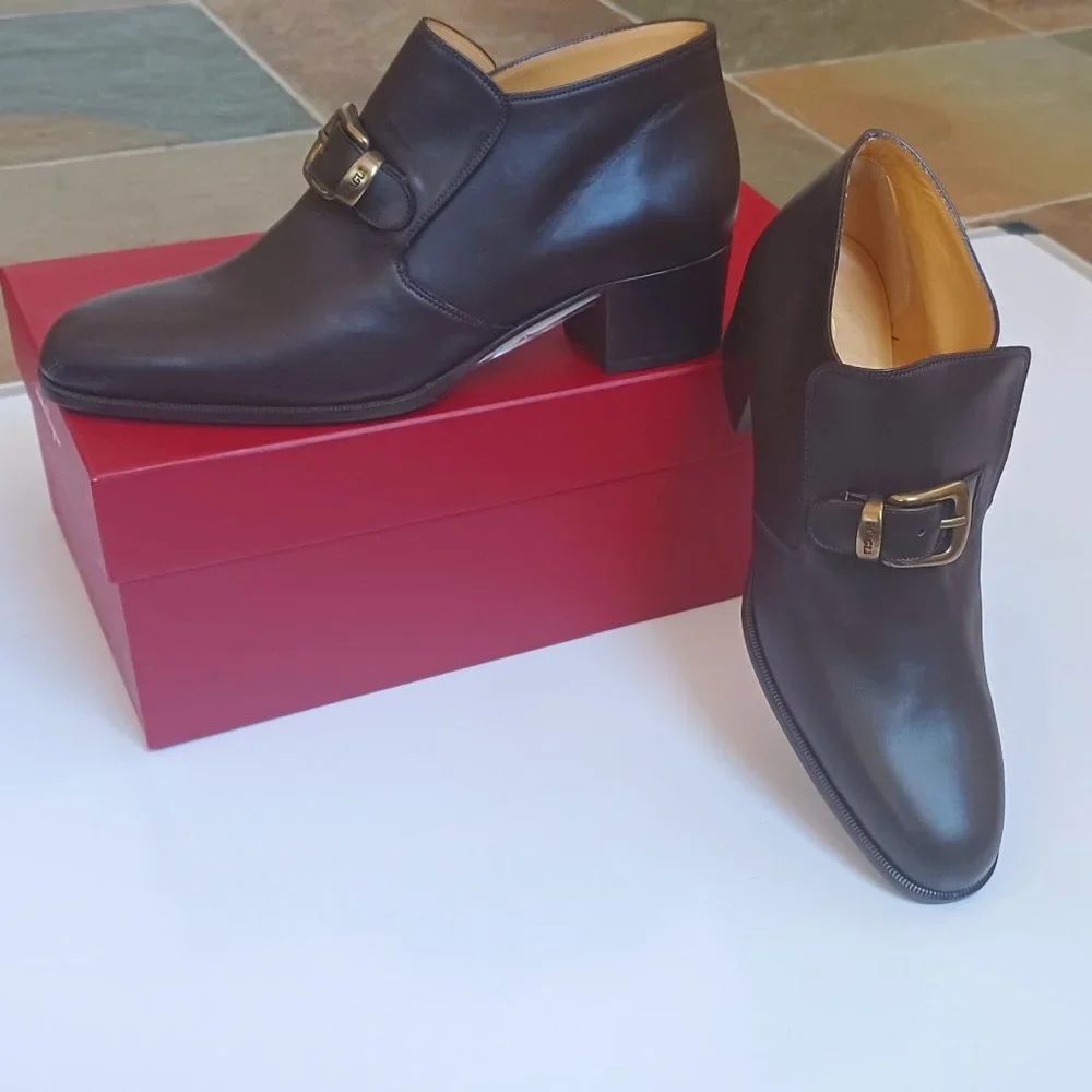 New Bruno Magli Genuine Leather Boots